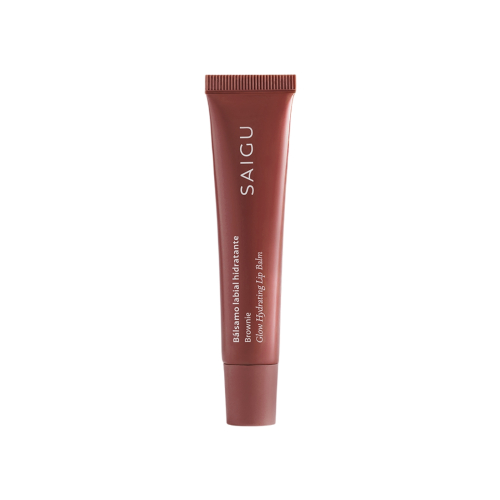Saigu Cosmetics - Balsamo labbra idratante con effetto lucido - Brownie