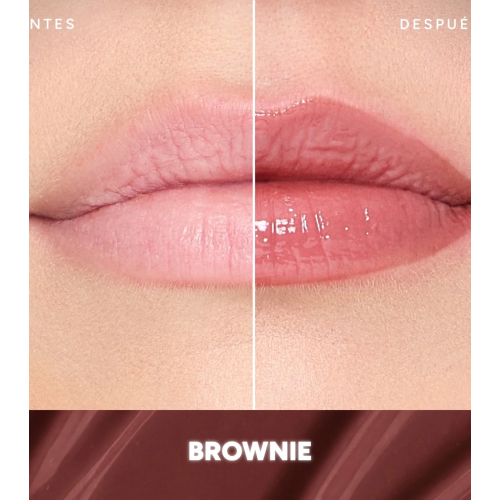 Saigu Cosmetics - Balsamo labbra idratante con effetto lucido - Brownie