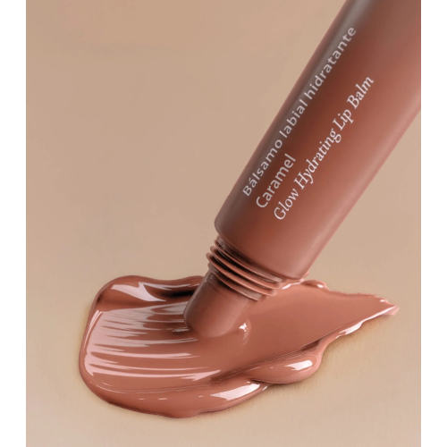 Saigu Cosmetics - Balsamo labbra idratante con effetto lucido - Caramel