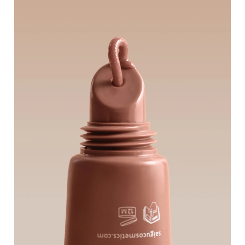 Saigu Cosmetics - Balsamo labbra idratante con effetto lucido - Caramel