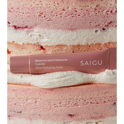 Saigu Cosmetics - Balsamo labbra idratante con effetto lucido - Cupcake