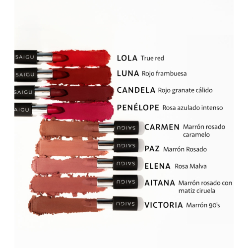 Saigu Cosmetics - Rossetto Velvet - Aitana