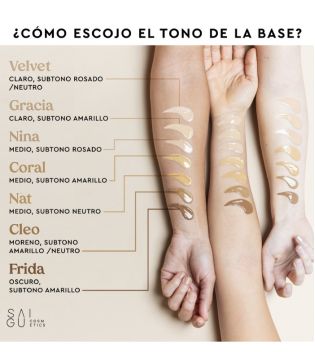 Saigu Cosmetics - Fondotinta liquido - Cleo