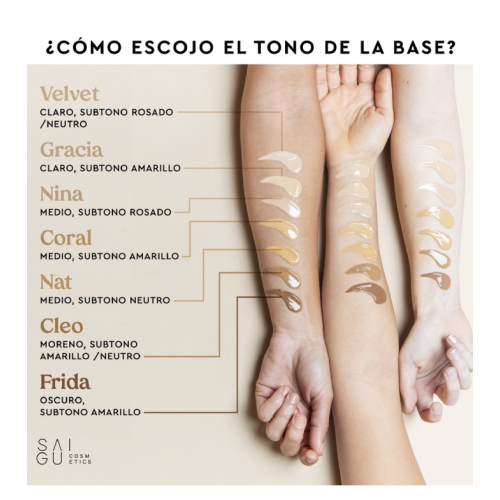 Saigu Cosmetics - Fondotinta liquido - Gracia