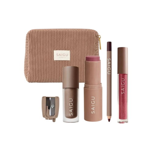 Saigu Cosmetics - *Golden Plum* - Set di trucco - Full Golden Plum