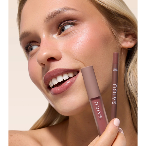 Saigu Cosmetics - Matita labbra setosa - Dusty Nude