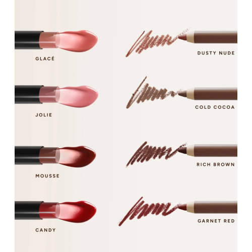 Saigu Cosmetics - Matita labbra setosa - Garnet Red