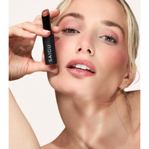 Saigu Cosmetics - *Mediterranean Glow* - Rossetto Melting Glow - Sunset dream