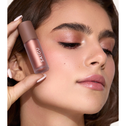 Saigu Cosmetics - *Mediterranean Glow* - Ombretto liquido One Touch - Golden Hour