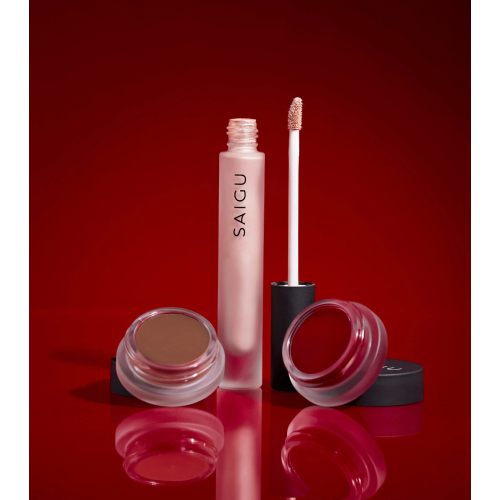 Saigu Cosmetics - Pack Winter Glow - Arya + Viena + Bronzer crema