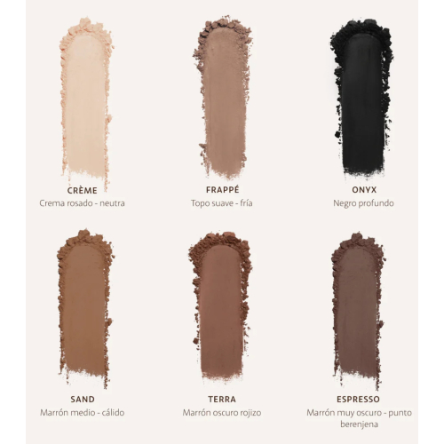 Saigu Cosmetics - Palette di ombretti Mocca
