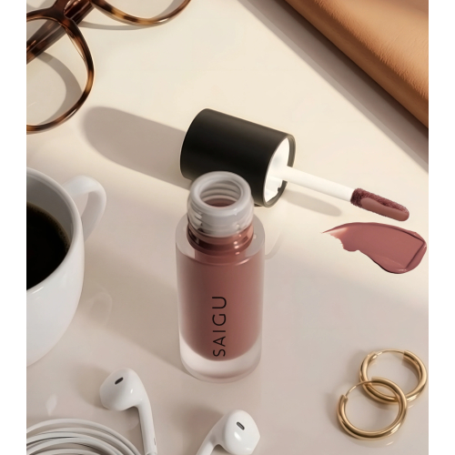 Saigu Cosmetics - Ombretto liquido One Touch Matte - Muse