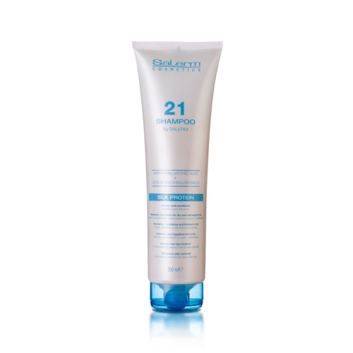 Salerm - *Salerm 21* - Shampoo con acido ialuronico Silk Protein - 300 ml