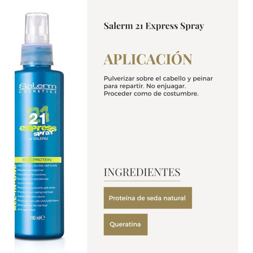 Salerm - *Salerm 21* - Maschera spray Express Spray Silk Protein
