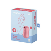 Satisfyer - Stimolatore del clitoride Cotton Candy - Rosso Satisfyer - Stimolatore del clitoride Cotton Candy - Rosso