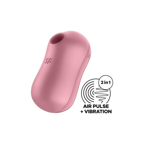 Satisfyer - Stimolatore del clitoride Cotton Candy - Rosso