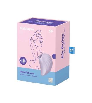 Satisfyer - Stimolatore del clitoride Pearl Diver - Viola