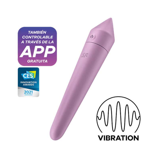 Satisfyer - Mini vibratore Ultra Power Bullet 8 App Connect