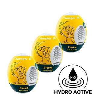 Satisfyer - Set di uova per masturbatore Hydro Active - Fierce