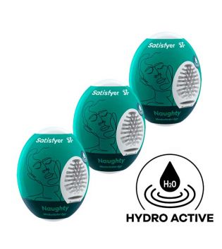 Satisfyer - Set di uova per masturbatore Hydro Active - Naughty