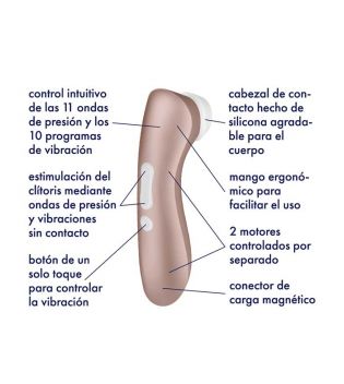 Satisfyer - Stimolatore per clitoride Pro 2+