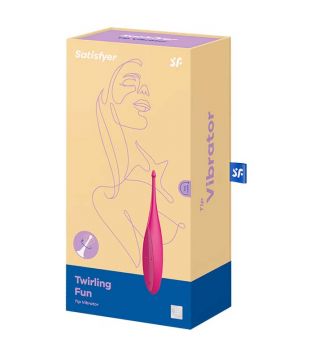 Satisfyer - Vibratore clitoride Twirling Fun - Rosa