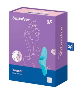 Satisfyer - Vibratore da dito Teaser - Azzurro