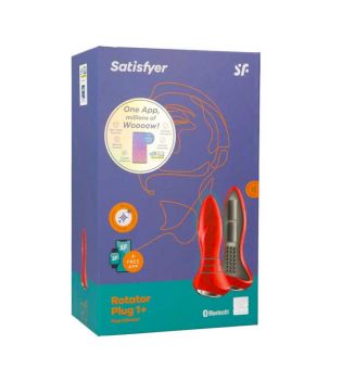 Satisfyer - Vibratore Rotator Plug+ App Connect