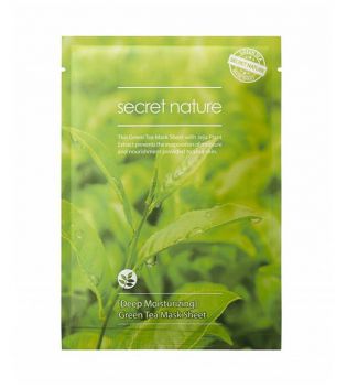 Secret Nature - Maschera idratante al tè verde