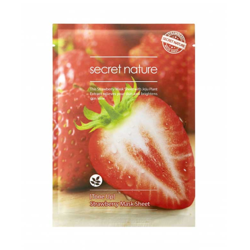 Secret Nature - Maschera tonificante alla fragola