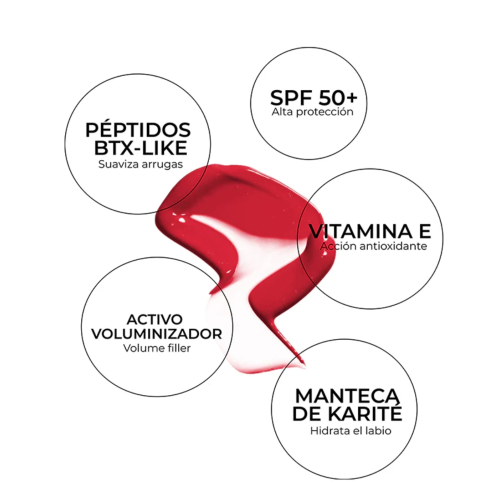 SEGLE - Balsamo labbra ai peptidi SPF50+ - Cherry Allure