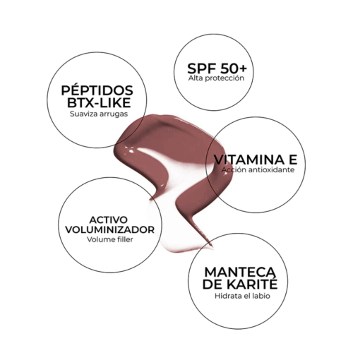 SEGLE - Balsamo labbra ai peptidi SPF50+ - Cookie Glaze