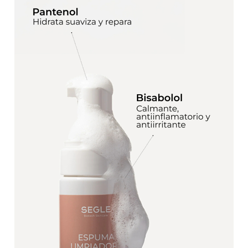 SEGLE - Schiuma detergente idratante antinquinamento
