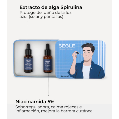 SEGLE - *Jordi Labanda* - Pacchetto idratazione e retinolo Antiaging Men