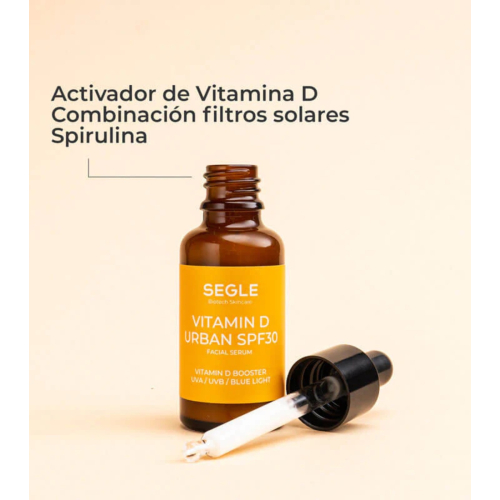 SEGLE - Impacco alla vitamina D SPF30 + retinolo - Tutti i tipi di pelle