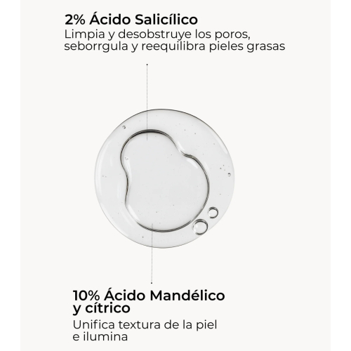 SEGLE - Siero viso esfoliante AHA/BHA
