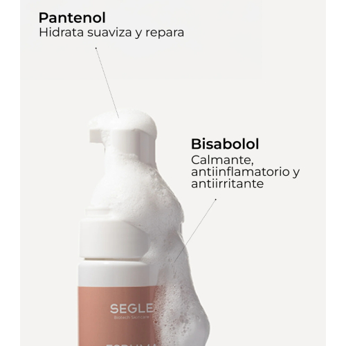 SEGLE - Set di 2 schiume detergenti idratanti anti-inquinamento