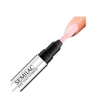 Semilac - Smalto semipermanente su stick Marker One Step Hybrid - S610: Barely Pink