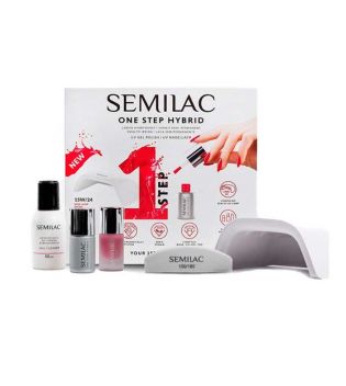 Semilac - Set manicure semipermanente One Step Hybrid