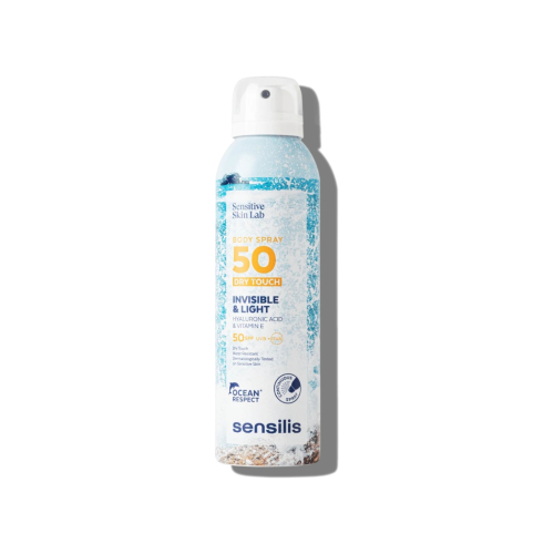 Sensilis - Spray solare per il viso SPF50 Dry Touch