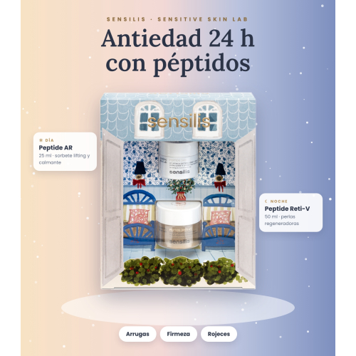 Sensilis - *Xmass* - Set crema Peptide AR + perle Peptide Reti-V