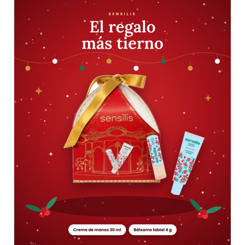 Sensilis - *Xmass* - Set di crema per le mani e balsamo labiale