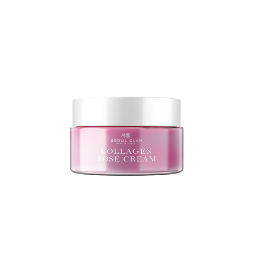 Seoul Glam - Crema notte illuminante con niacinamide Collagen Rosé
