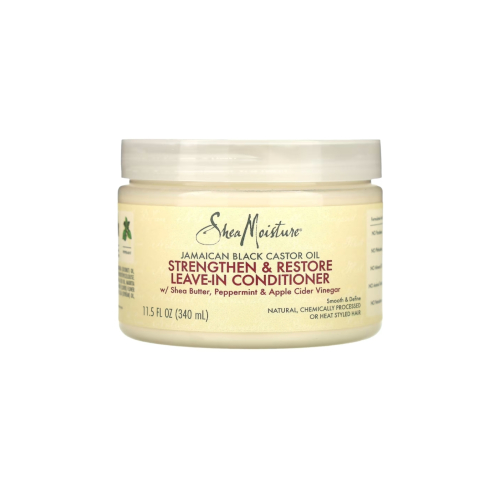 Shea Moisture - Balsamo senza risciacquo rinforza e ripara - Olio di ricino nero giamaicano