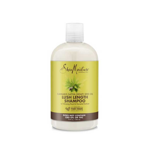 Shea Moisture - Lush Length Shampoo - Olio di semi di Cannabis Sativa