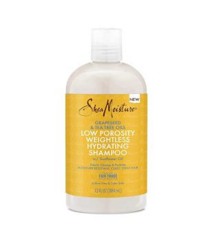 Shea Moisture - Shampoo per capelli a bassa porosità - Oli di Vinaccioli e Tea Tree