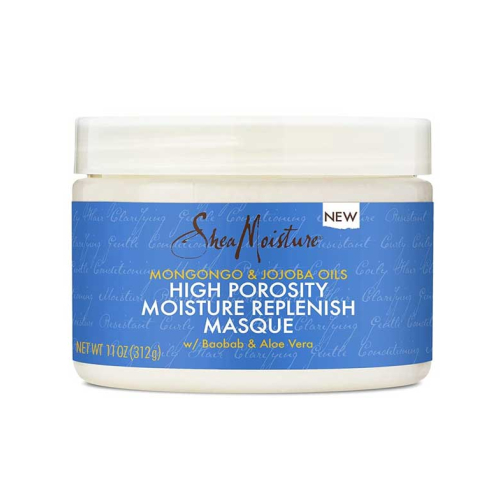 Shea Moisture - Maschera idratante per capelli ad alta porosità - Oli di mongongo e jojoba