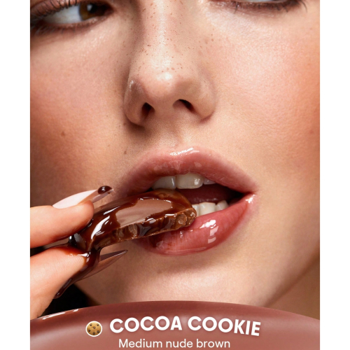 SHEGLAM - Balsamo labbra idratante Crystal Glaze - Cocoa Cookie