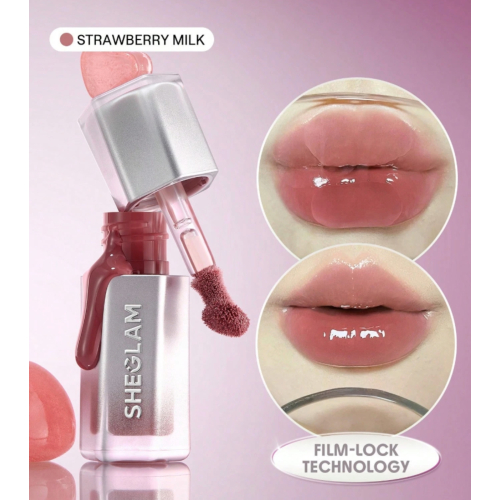 SHEGLAM - Brillo di labbra Glass Lock Air - Strawberry Milk