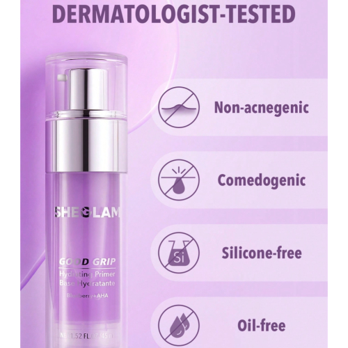 SHEGLAM - Primer idratante Good Grip Blueberry + AHA